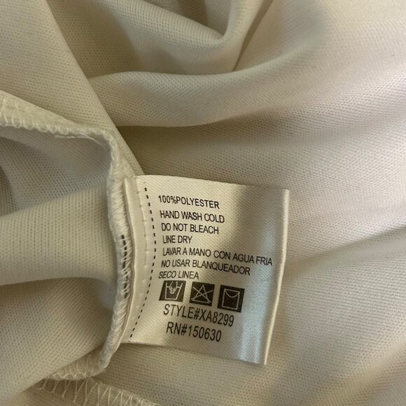 Xtaren Sleeveless Line Neutral Asymmetrical Hem Flowy Dress Size S - Picture 3 of 4